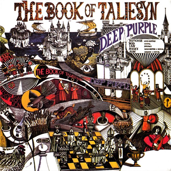 Front cover wo/Obi, Deep Purple - The Book of Taliesyn